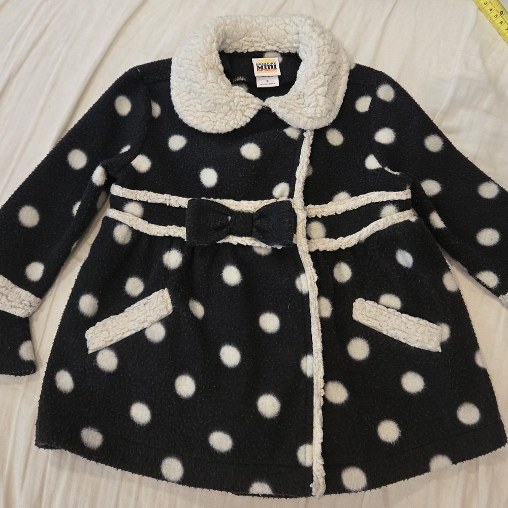 Harajuku Mini For Target Girls Kids Jacket with Bow Size S